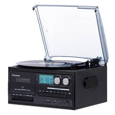 DIGITNOW Vinyl Record Player With Magnetic Cartridge & Adjustable